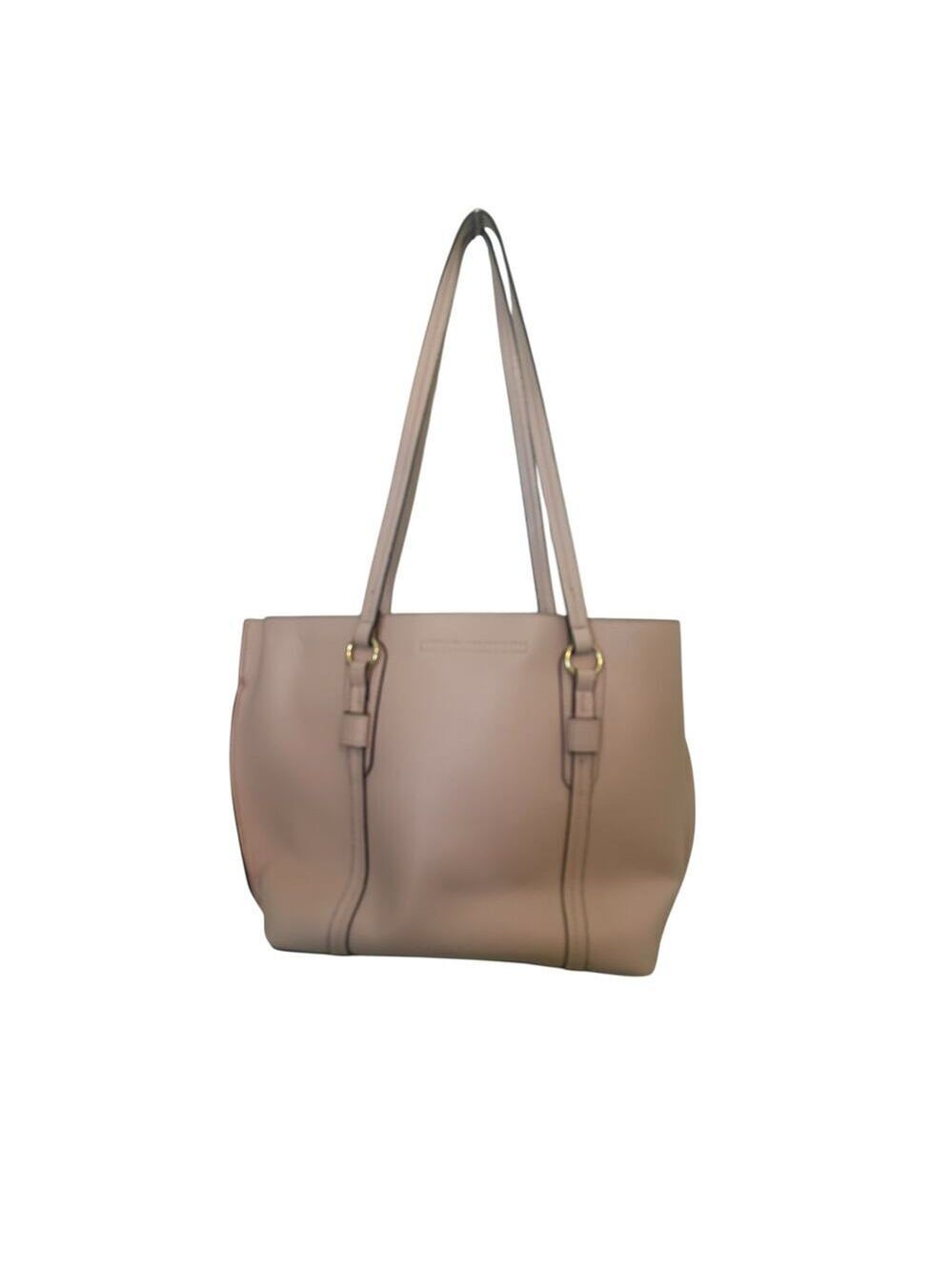 NWOT Nanette Lepore Blush Over Shoulder w/Black Trim Leather